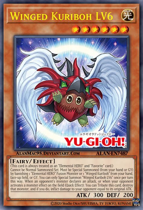 winged kuriboh lv 6|winged kuriboh lv9.